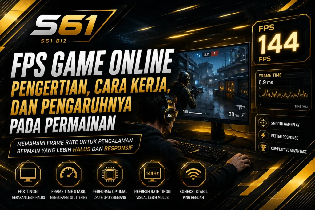 FPS game online dan pengaruh frame rate pada permainan