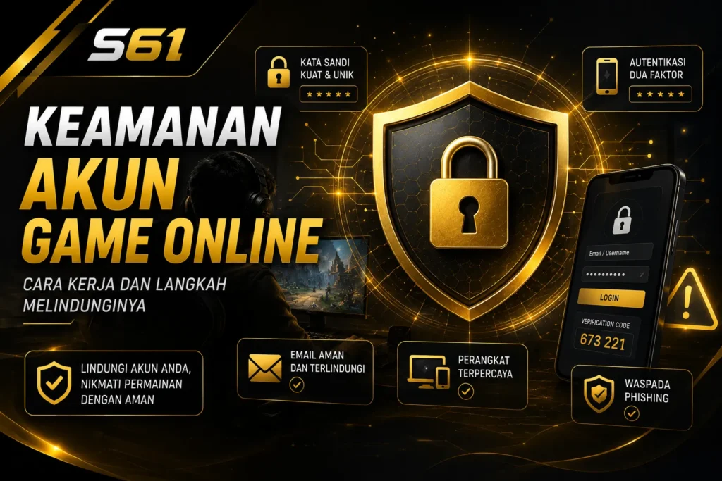 Keamanan akun game online dan langkah melindungi akun