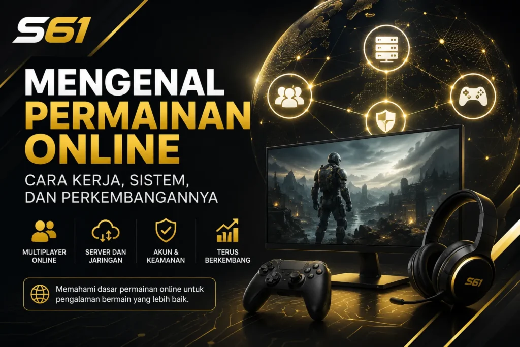 S61 mengenal cara kerja dan sistem permainan online