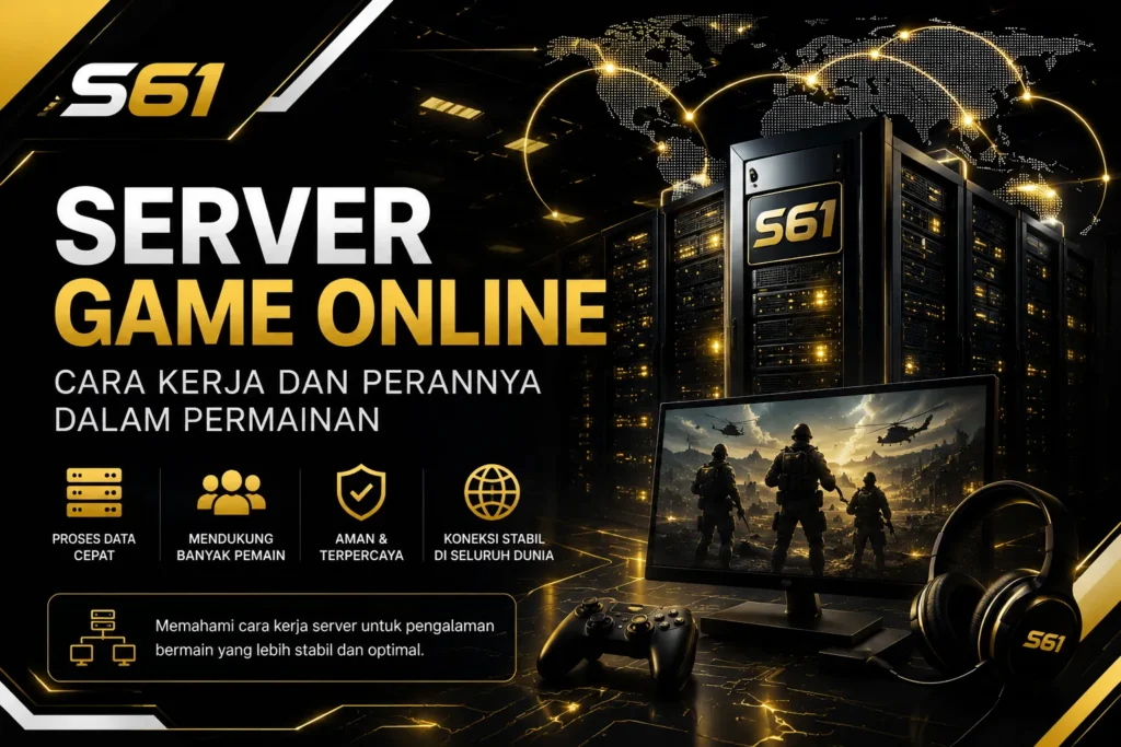 Server game online dan perannya dalam permainan S61