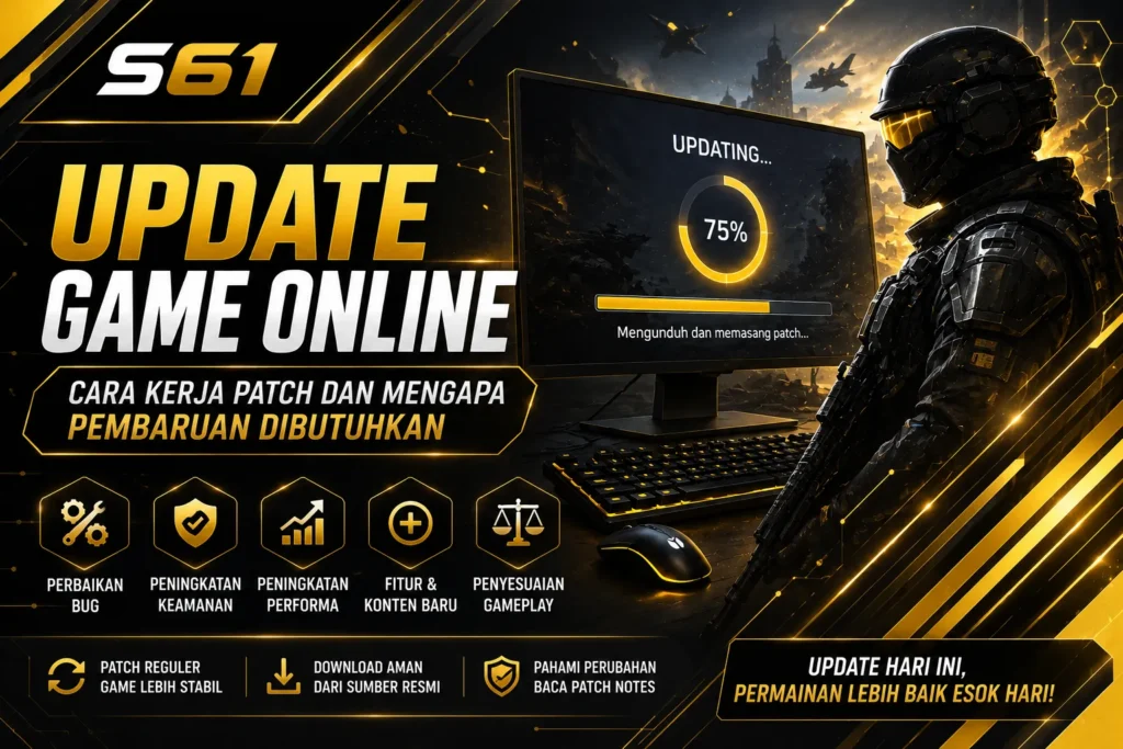 Update game online dan proses pembaruan patch permainan